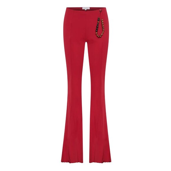 NWOT PRIX WORKSHOP BEADS BOOTLEG LEGGINGS - Picture 1 of 4
